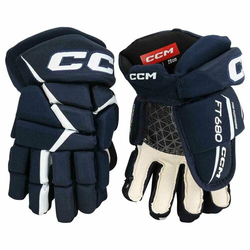 Перчатки CCM JETSPEED FT680 JR (NAV/WHT 12)