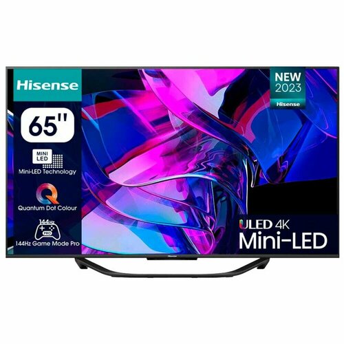 Телевизор 65 Hisense 65U7KQ 4K Ultra HD 3840x2160 Smart TV серый 12498000₽