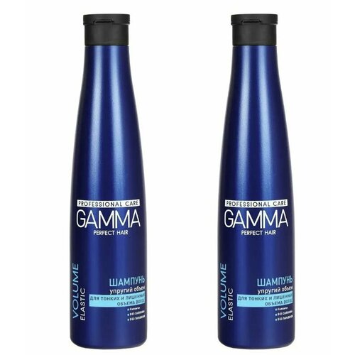 Gamma Perfect Hair Шампунь для тонких и лишенных объема волос, Упругий объем,350 мл,2шт