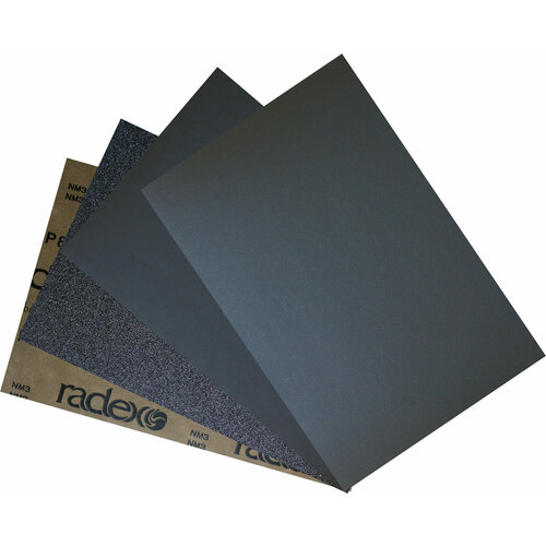 RADEX WPF Водостойкая шлифовальная бумага 230мм. х280мм Р180 (50 листов)