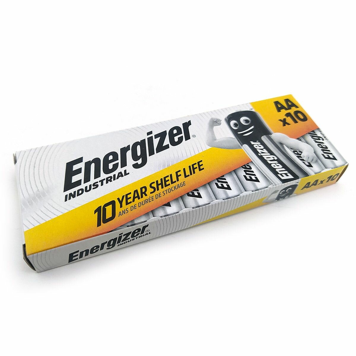 Батарейки (10шт) ENERGIZER LR6 AA E91 Industrial 1.5В в боксе