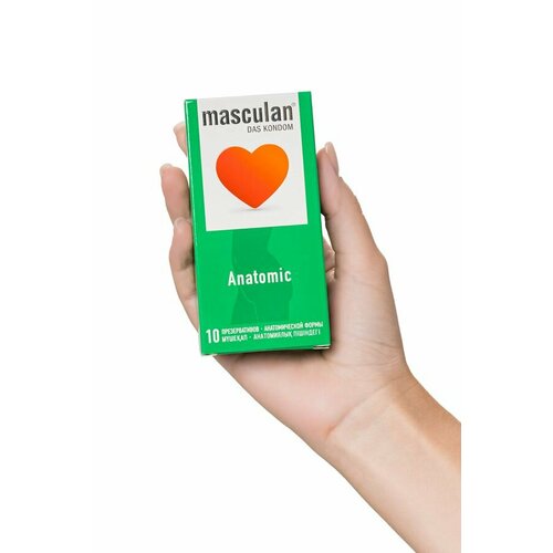 фото Презервативы анатомической формы masculan anatomic - 10 шт.