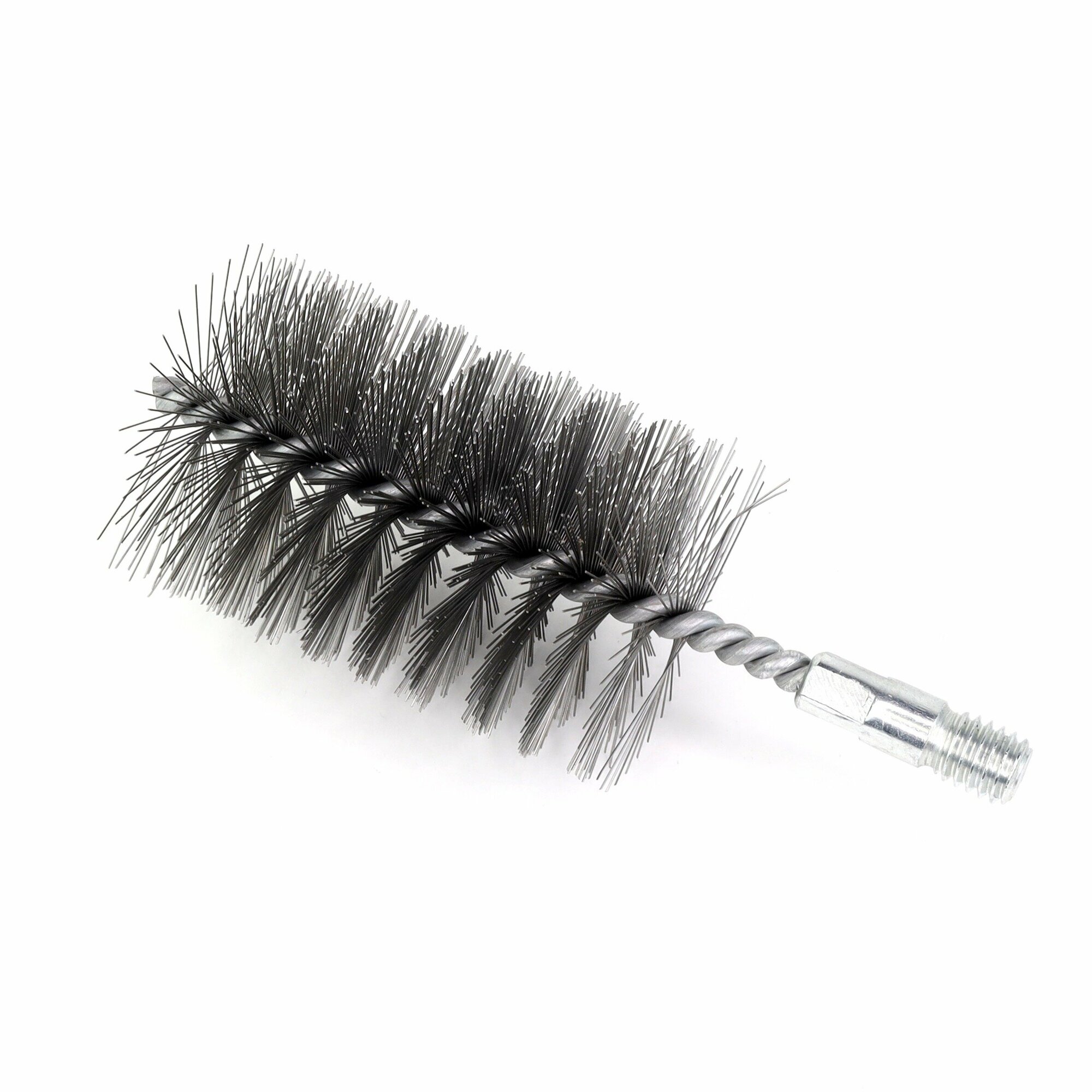 Щетка ерш Д63х100х160 сталь 0,35, посадка 1/2" резьба BSW очистка котлов теплообменников дымоходов, OSBORN №808.163-0002