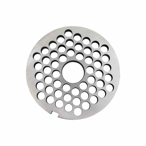 Решетка №3 МИМ-600 9мм с буртом для промышленной мясорубки