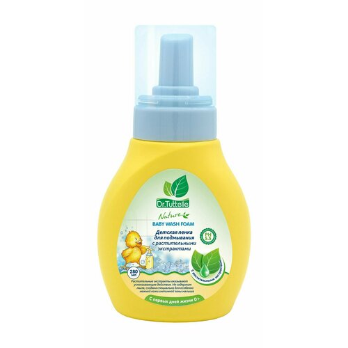 Детская пенка для купания с растительными экстрактами Dr.Tuttelle Baby Wash Foam