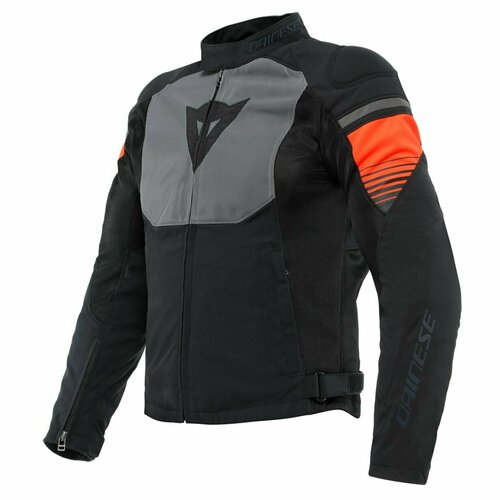 Мотокуртка мужская летняя Dainese AIR FAST TEX JACKET Black/Gray/Gray, (р.50)