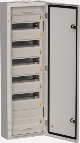 Изображение товара Щит распределительный IEK TITAN 5 ЩРн-72, 1х72, 960х310х140мм, IP54, металл, навесной, серый, одна дверь