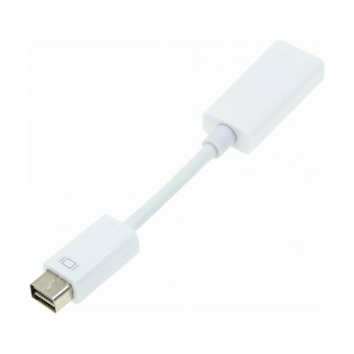 Переходник (адаптер) HDMI-MiniDVI, 0.13 м, белый переходник адаптер noname hdmi vga 0 3 м белый