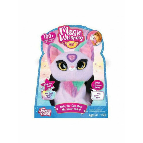 Интерактивная мягкая игрушка My Fuzzy Friends Magic Whispers кошечка Зои