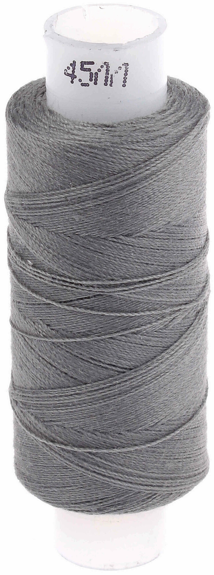 Нитки швейные ПНК 45ЛЛ, армированные, 200м, серый (6608), 1шт