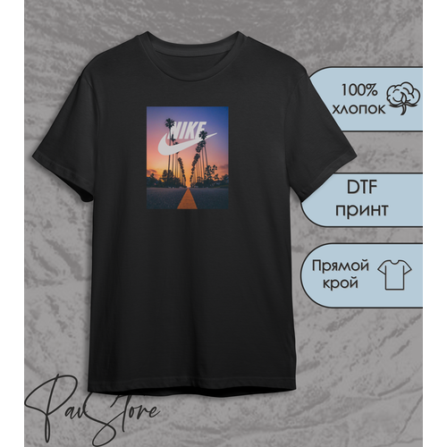 фото Футболка, размер l, черный истерика