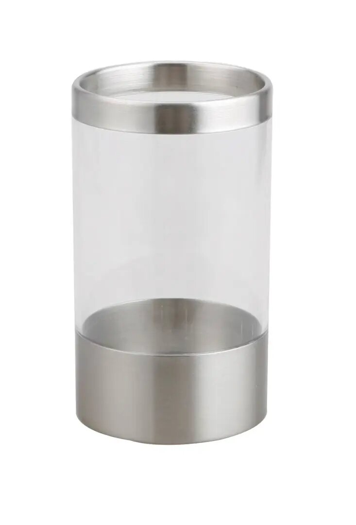 фото Стакан для зубных щеток Sensea MIA нержавеющая сталь цвет серебристый