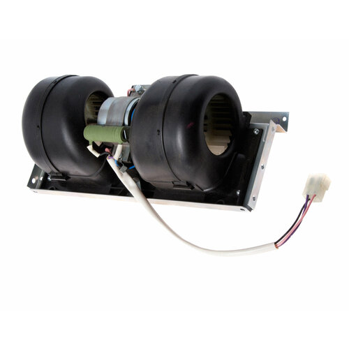 Вентилятор МТЗ, ПАЗ, амкодор отопителя салона с корпусом в сборе 12V радиоволна