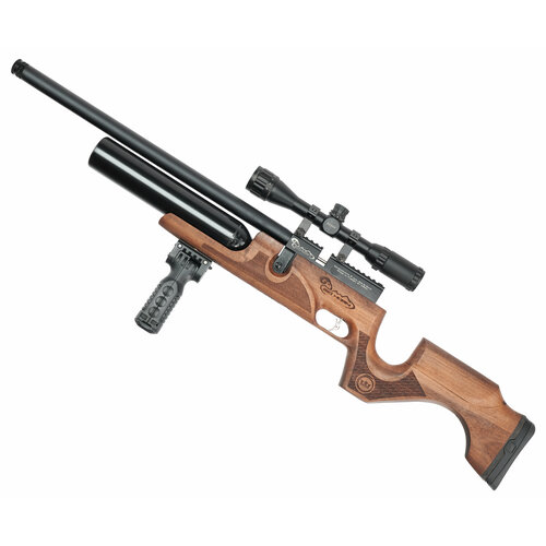 ложа kral puncher maxi 3 np 500 телескопический приклад Пневматическая винтовка Kral Puncher Maxi 3 Bighorn 5.5 мм (орех)