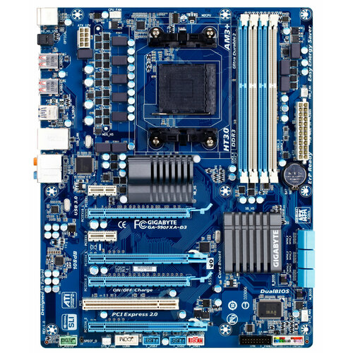 Материнская плата GIGABYTE GA-990FXA-D3 rev 1AM3 850000₽