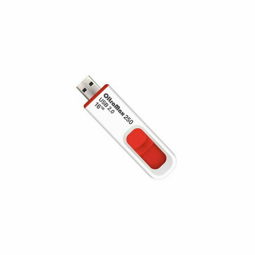 Флешка OLTRAMAX OM-16GB-250 красный флешка oltramax om 16gb 250 синий