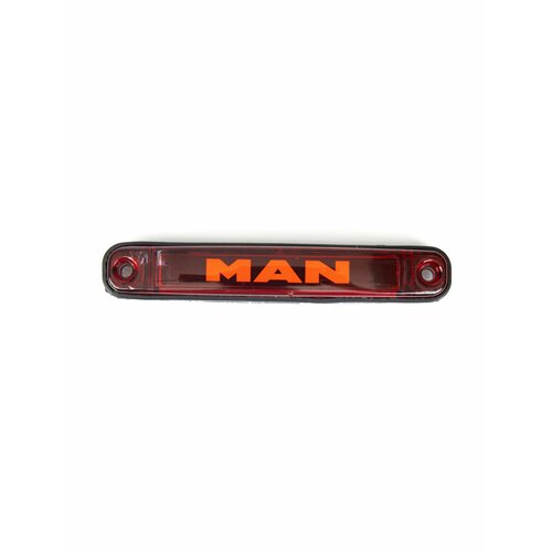 Габаритный фонарь светодиодный 24В MAN Красный SLIM