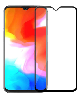 Защитное стекло 5D для OnePlus 6T Ainy Full Screen Cover 0.2mm (Black/Черный)