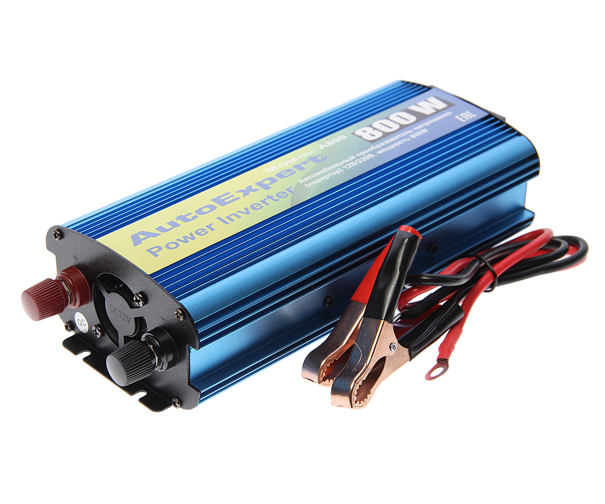 Преобразователь напряжения (инвертор) 12-220V 800Вт AUTOEXPERT
