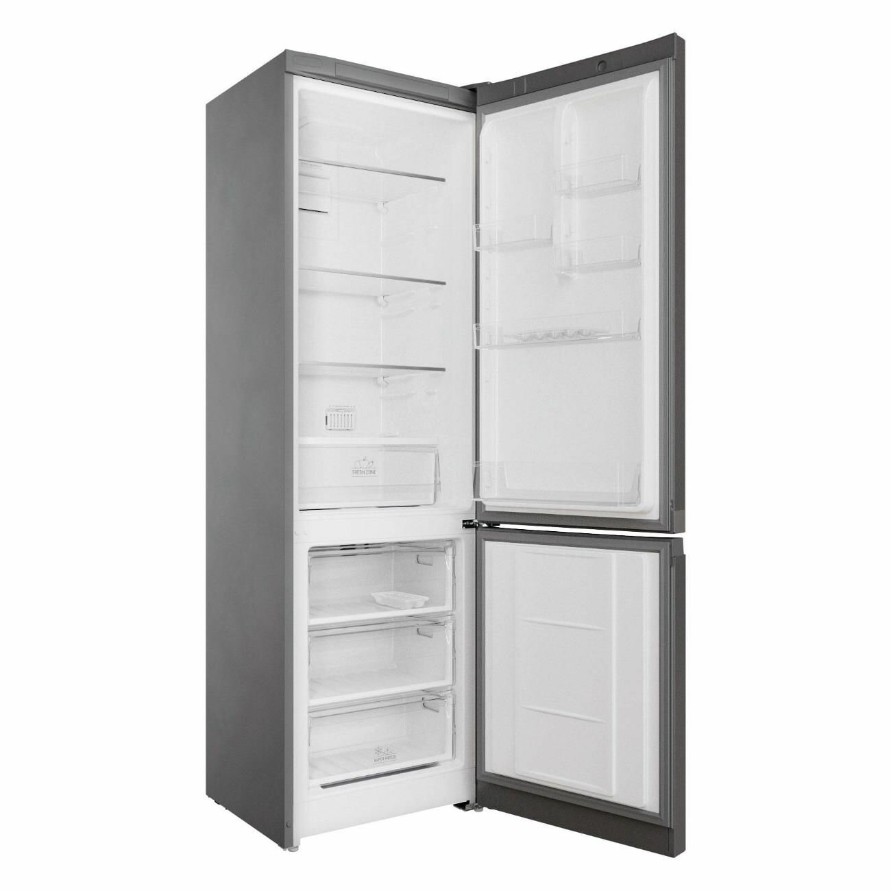 Холодильник HOTPOINT-ARISTON HT 5201I S,серебристый - фотография № 5