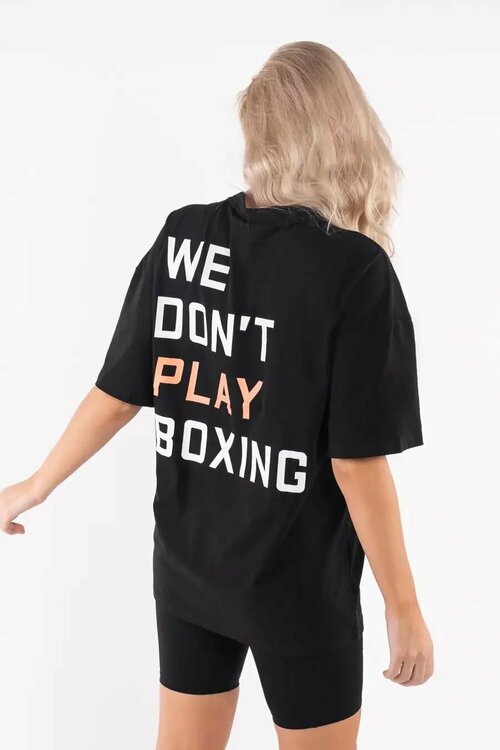 Футболка Boxraw We Dont Play Boxing, размер XL, черный