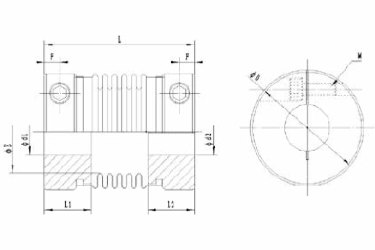 Муфта соединительная сильфонная BC55-C TECHNIX — фото 1