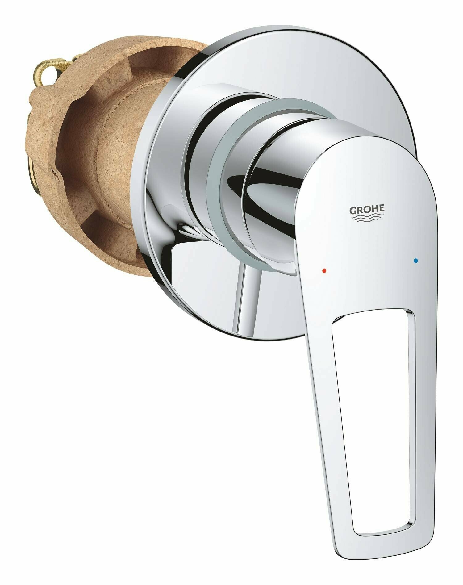 Grohe 29 040 001 BauEdge Смеситель для 1 потребителя, встраиваемый, Комплект