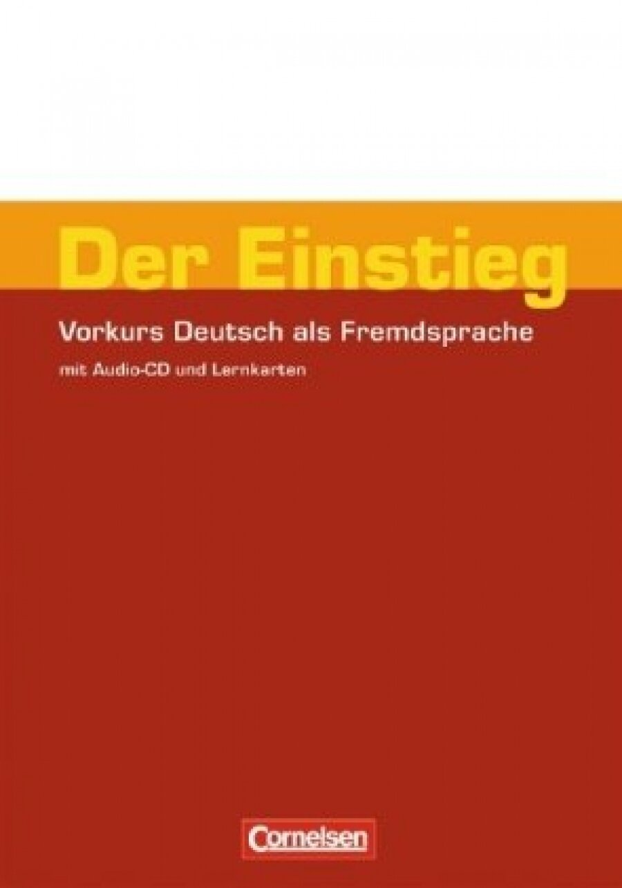 Der Einstieg. Vorkurs Deutsch als Fremdsprache. Arbeitsheft mit CD und Lernkarten