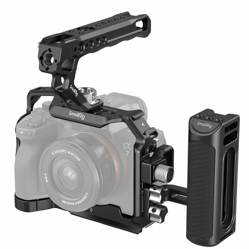 быстросъёмная площадка smallrig 2144b Клетка Smallrig 3669C Advanced Kit для Sony a7 IV/a7S III