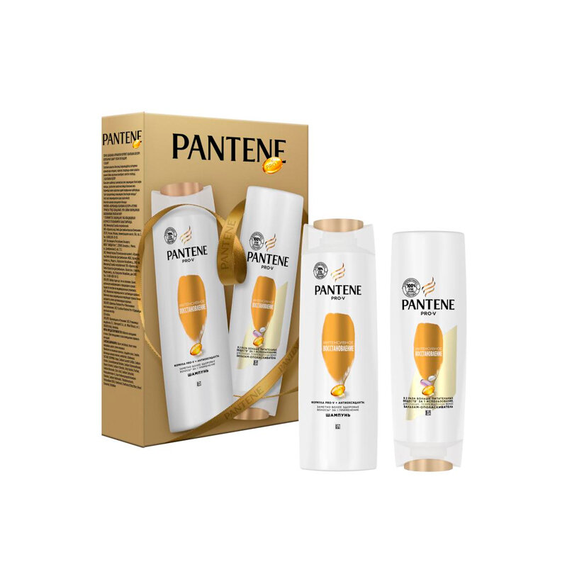 Набор подарочный Pantene Pro-V, шампунь 250 мл + спрей для волос 150 мл - фото №5