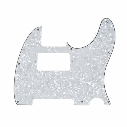 панель для оригинального fender telecaster us mexico h h parts mx0266 черная Панель для оригинального Fender Telecaster US/Mexico H-H, трехслойный, PARTS MX0274, белая перламутровая