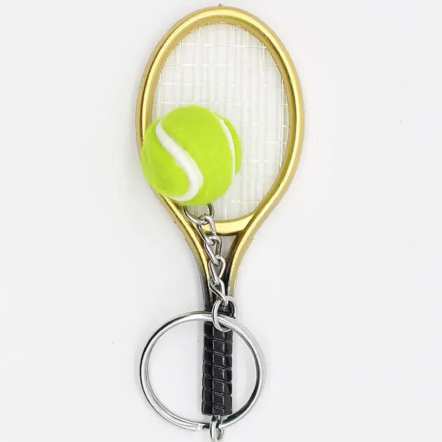 Брелок Taan Keychain Mini Racket Gold KEY1320PP