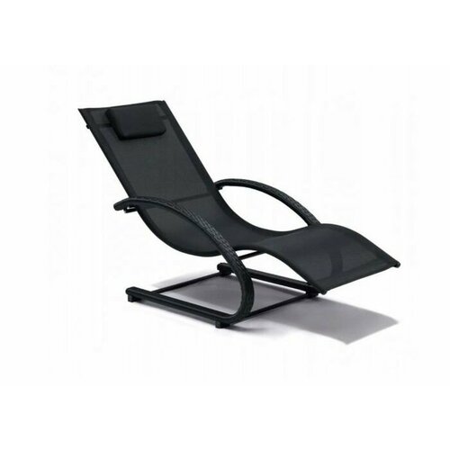 Шезлонг (лежак) Garden Way Hermes черный