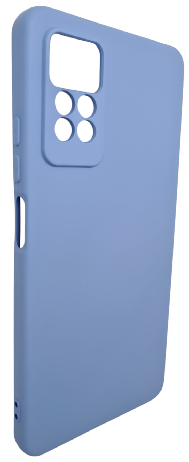 Чехол-накладка NANO с микрофиброй Mariso для Xiaomi Redmi Note 12 Pro (4G) (Голубой)