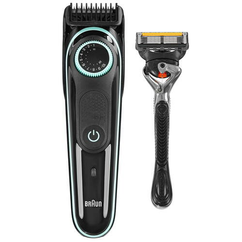 триммер BRAUN BT3341 +бритва Gillette+1касета 2 насадки - фото №10