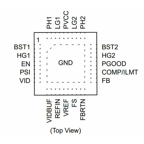 Микросхема NCP81278MNTXG