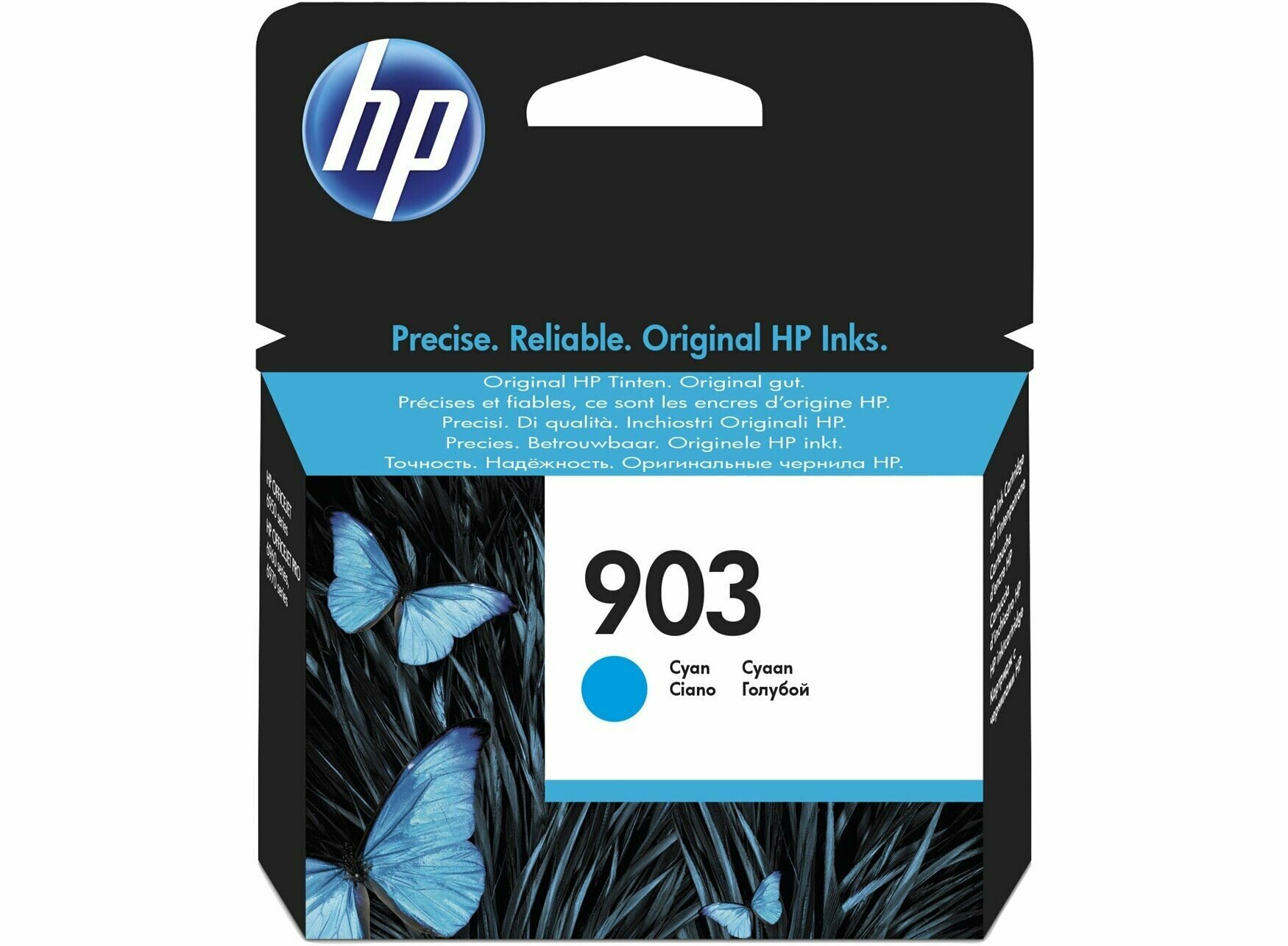 Картридж для струйного принтера HP 903 Cyan (T6L87AE)