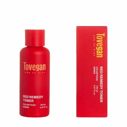 Tovegan Увлажняющий тоник для лица Red Remedy Toner 150 мл тоник для лица tovegan red remedy 150 мл