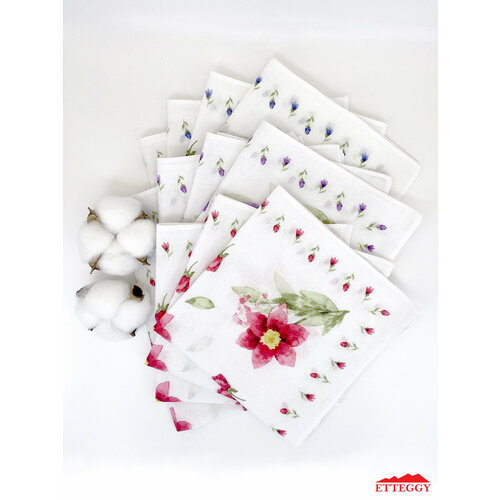 фото Носовой платок etteggy, белый