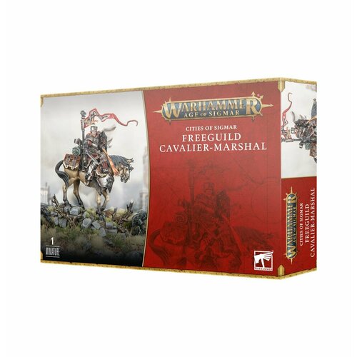 фото Миниатюры для настольной игры games workshop warhammer age of sigmar: cities of sigmar- freeguild cavalier marshal 86-05