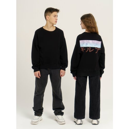 фото Толстовка krutto, размер 158-164, черный