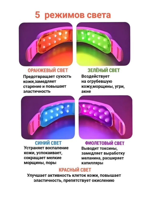 Массажер для коррекции овала лица, светло - зеленый - фотография № 7