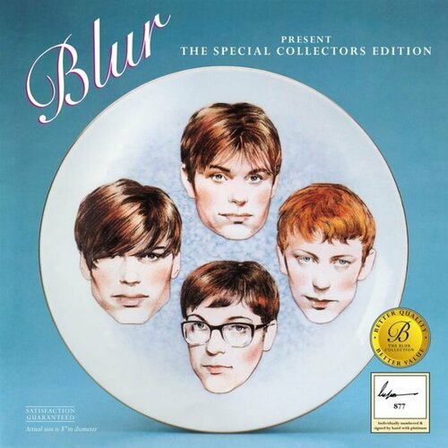 Blur – The Special Collectors Edition (Blue Translucent Vinyl) blur blur blur present the special collectors edition limited colour 180 gr 2 lp