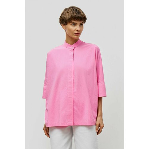 фото Блуза baon, размер 50, розовый