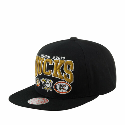 фото Бейсболка mitchell & ness, размер onesize, черный