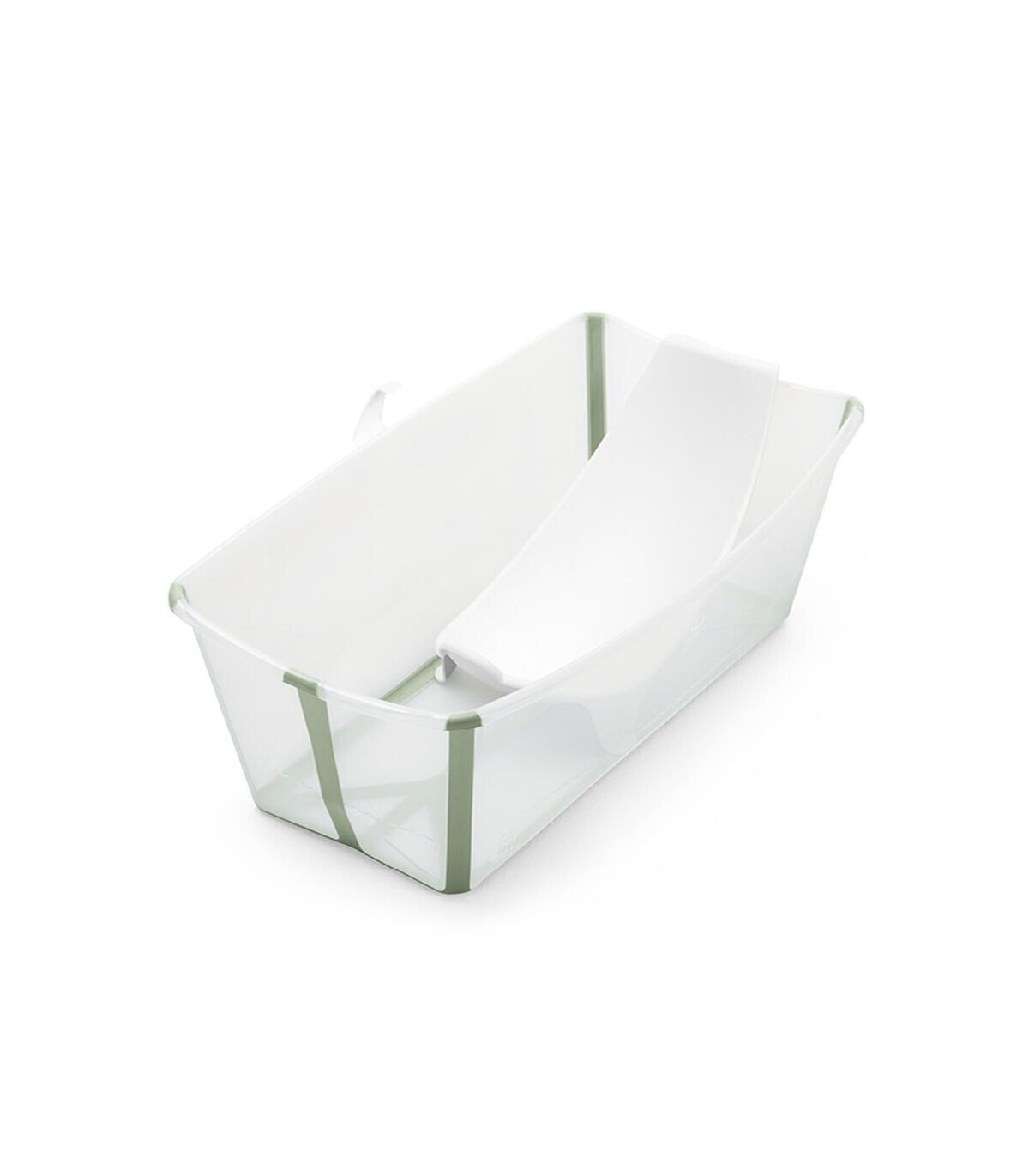 Ванночка с горкой Stokke Flexi Bath Макси Bundle Transparent Green 639604