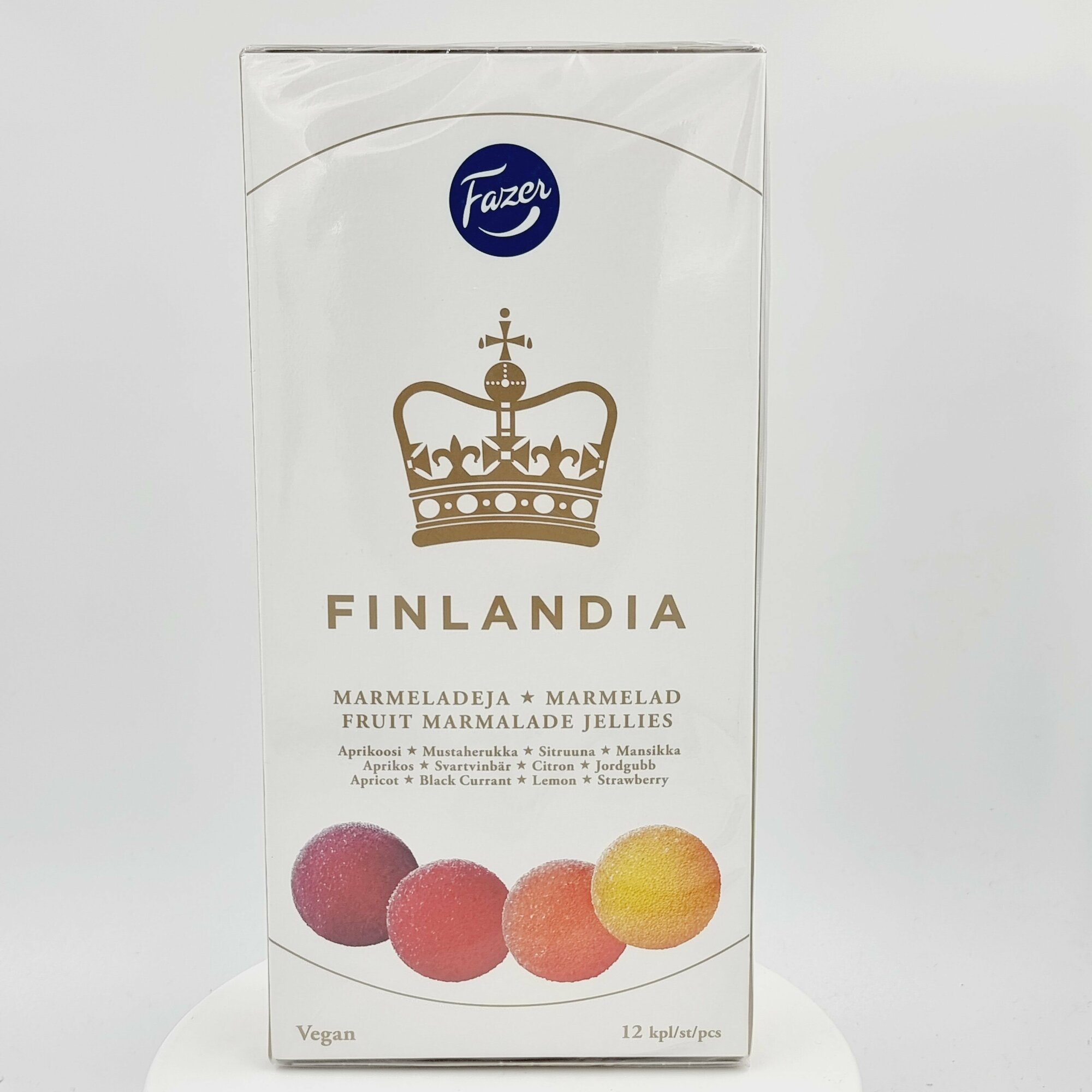 Мармелад Finlandia Fazer ассорти 4 вкуса 12 шт 260 г (из Финляндии)