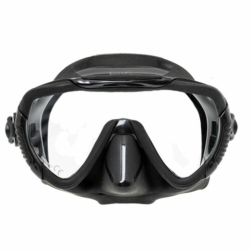 Маска для подводного плавания Marlin Enjoy черная маска для подводного плавания детская marlin joy красная серая