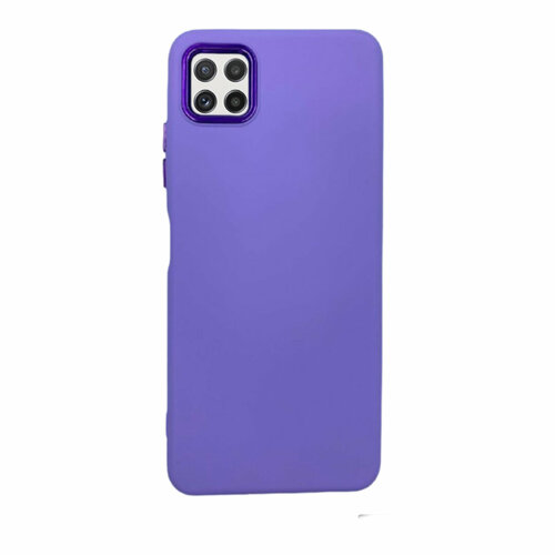 Чехол-накладка силиконовая матовая для Samsung A22S 5g фиолетовый смартфон samsung galaxy a22s 4 64gb мятный отличное состояние
