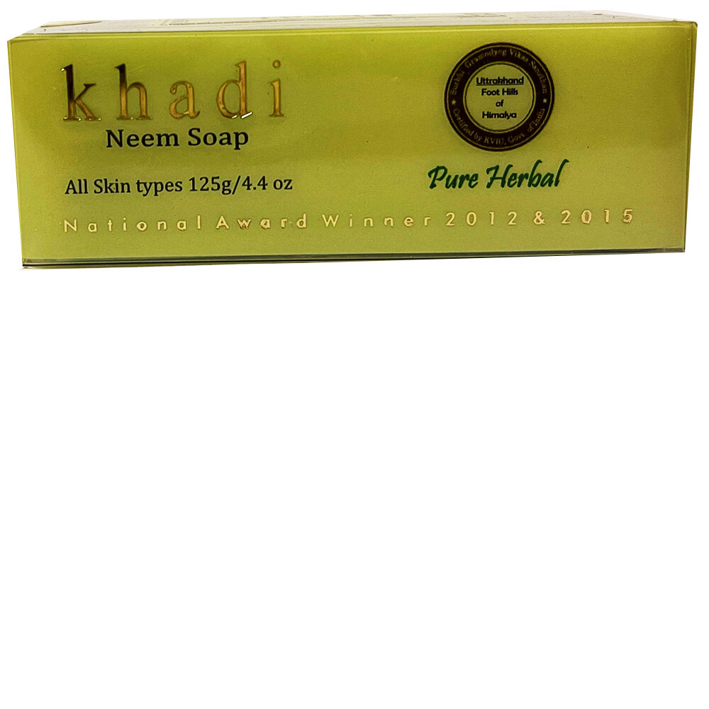 Мыло Ним (Bath Soap- Neem) Khadi India, 125г